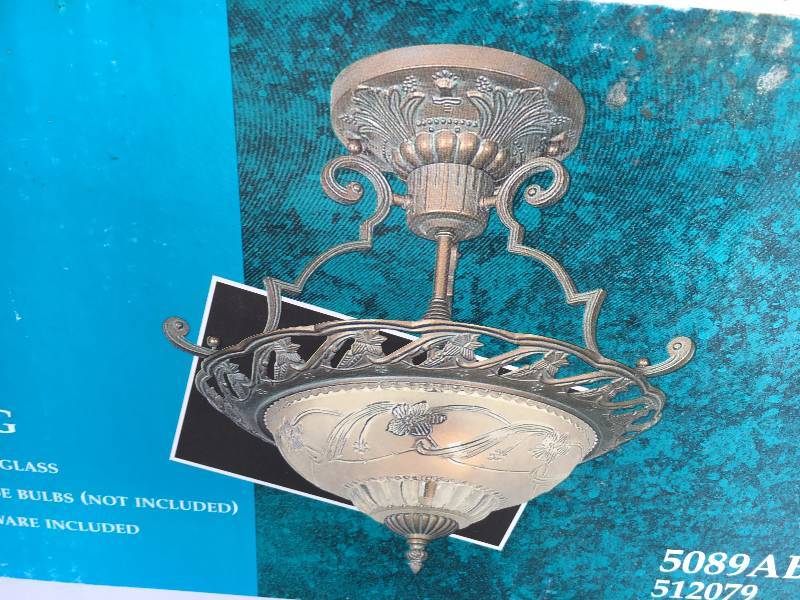 lot 101 image: Pair of Ceiling Lights