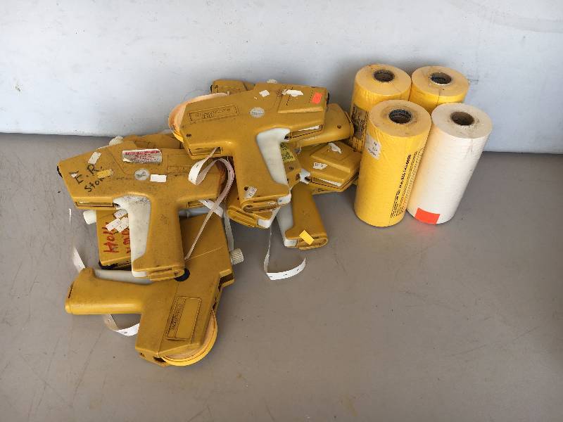 lot 133 image: Lot of Price Guns and Tags