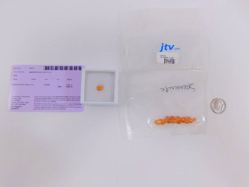 11 ct Spesserite Gemstones (Mandarin Garnet)