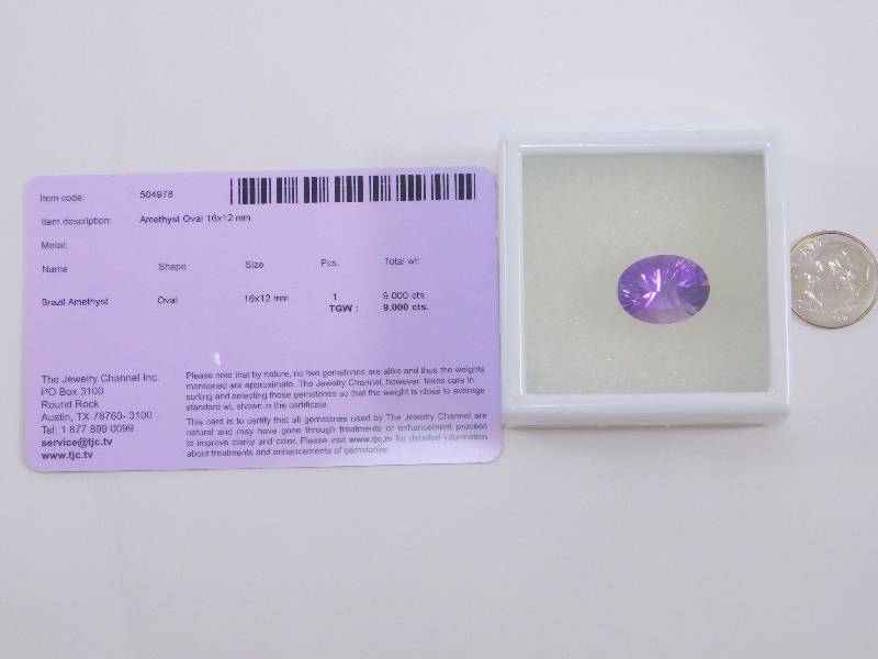 9 ct Amethyst Gemstone