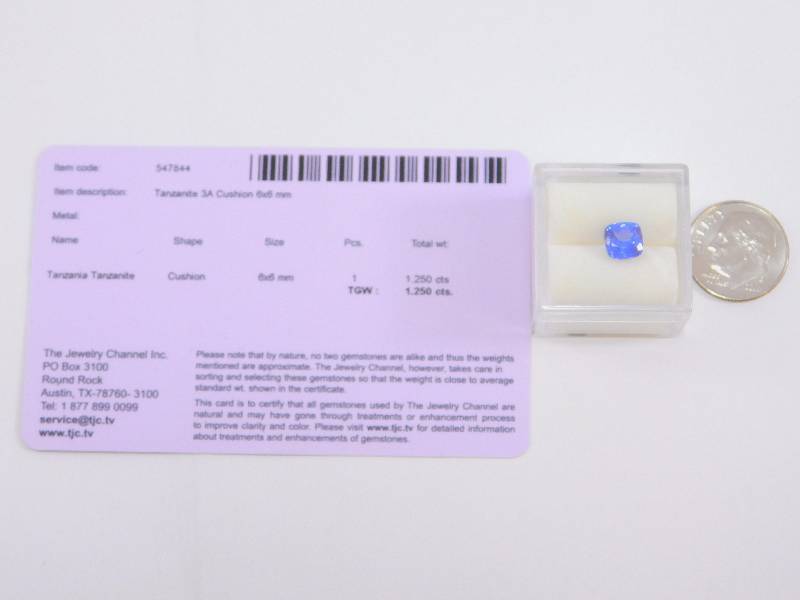 1.25 ct Tanzanite Gemstone