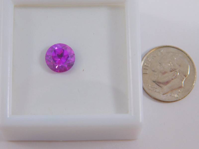 2 ct Purple Sapphire Gemstone