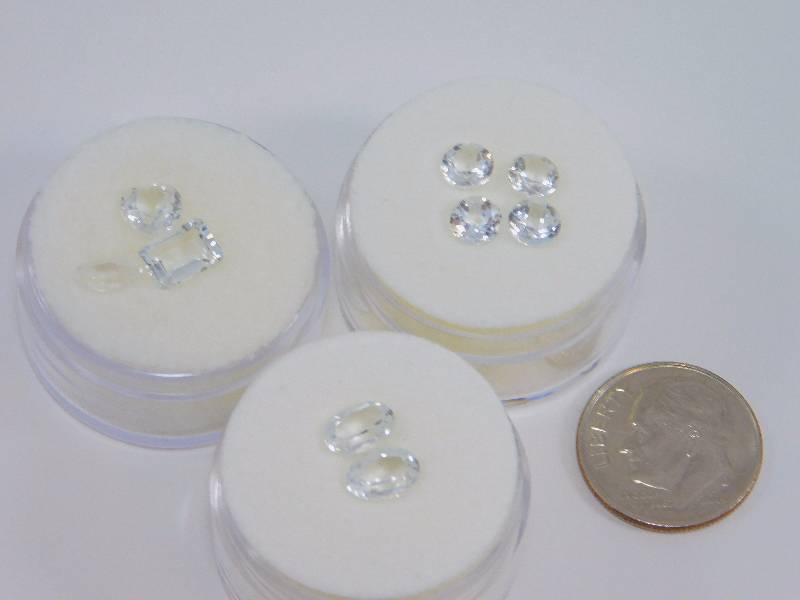 (9) Quartz Gemstones 6.35 ct