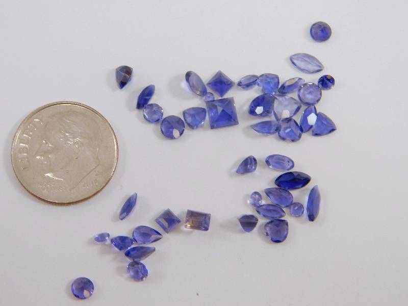7.7 ct Iolite Gemstones