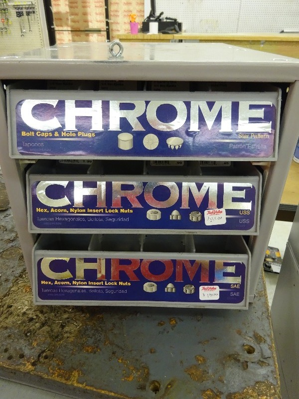 Chrome Bolt caps & Hole plugs