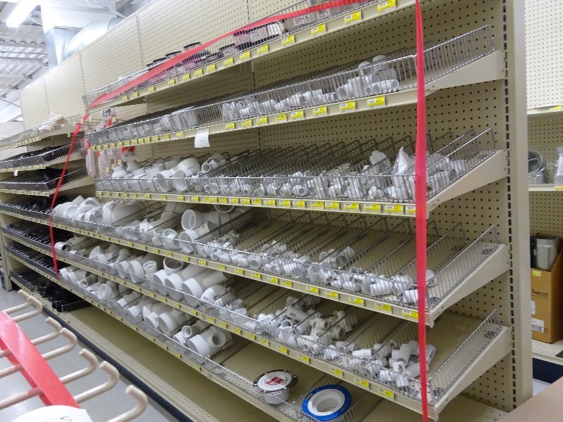 Variety plastic plumping pipes