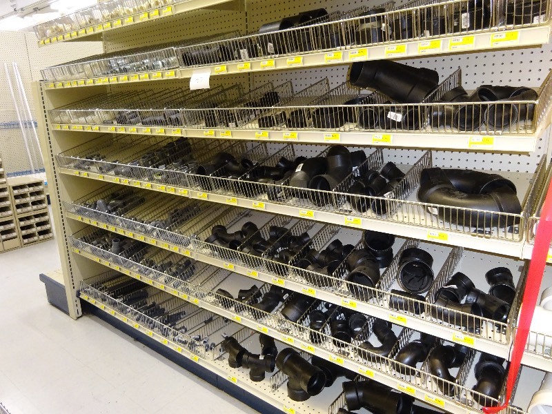 Variety plastic plumping pipes