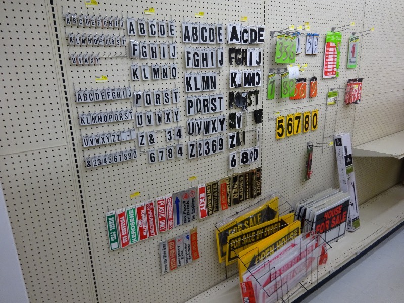 sticker numbers and letters