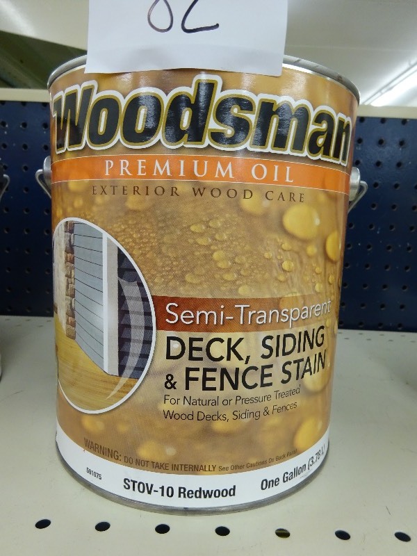 1 gal - Oil Woodsman  deck stain