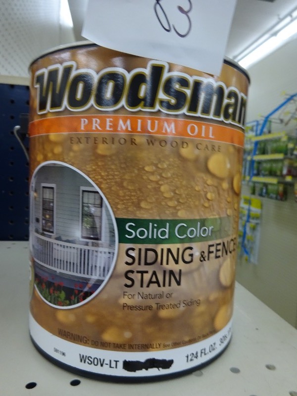 1 gallon oil woodsman deck stain