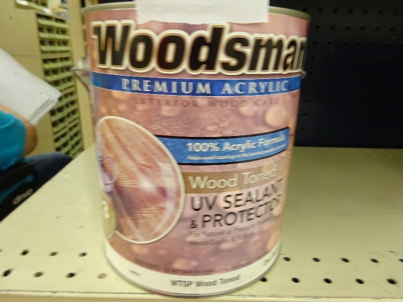 Acrylic deck stain