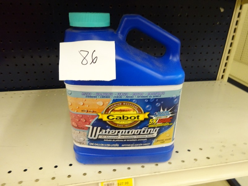 1 Gallon Cabot waterproofing