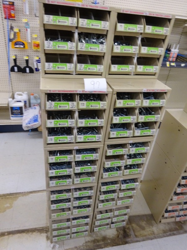 Variety carriage screws