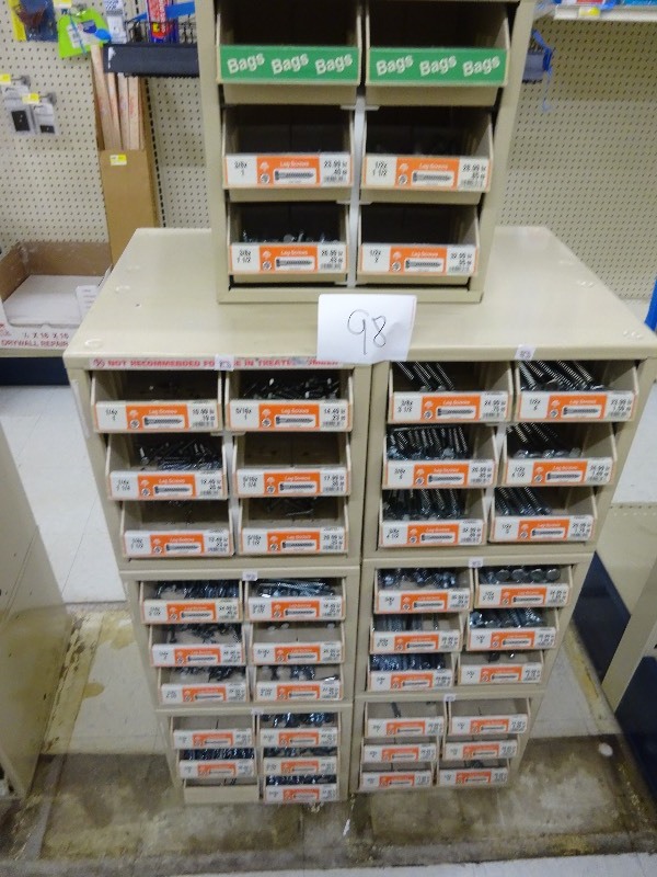 Variety leg screws