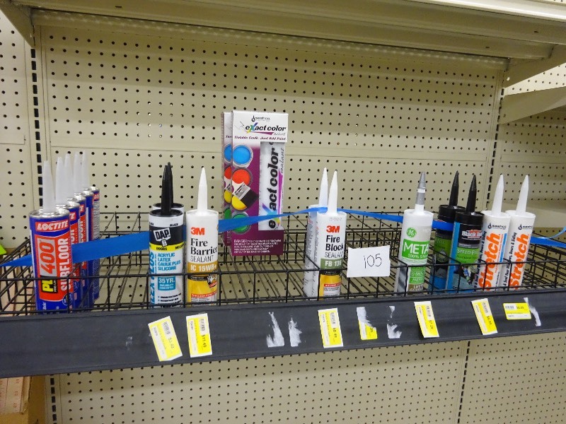 Variety caulking and adhesives