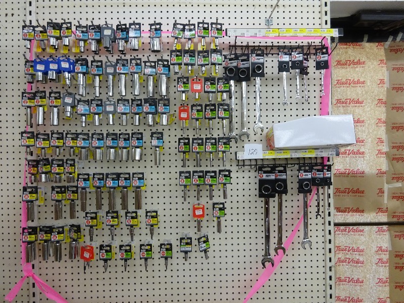 Variety wrenches sockets
