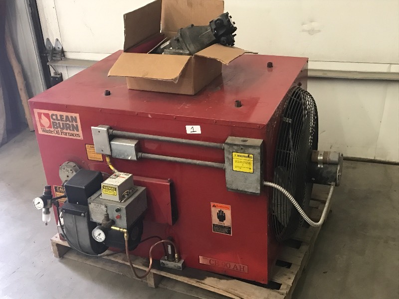 lot 1 image: Clean Burn Commercial Waste Oil Fur...