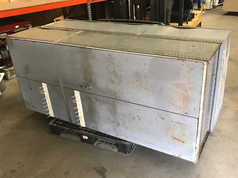 lot 5 image: (2) 7ft Steel Shop Cabinets ...