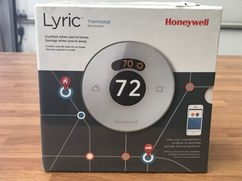 lot 11 image: New Honeywell Lyric Smart Thermosta...