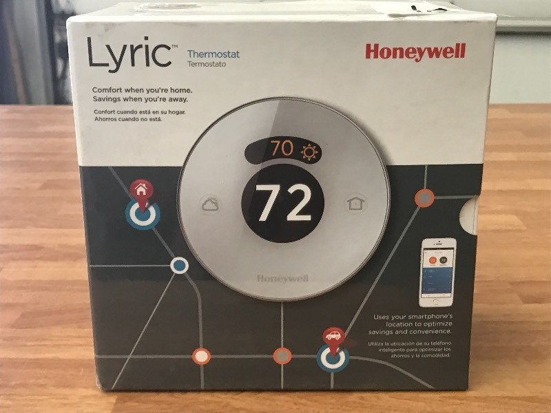 lot 10 image: New Honeywell Lyric Smart Thermosta...