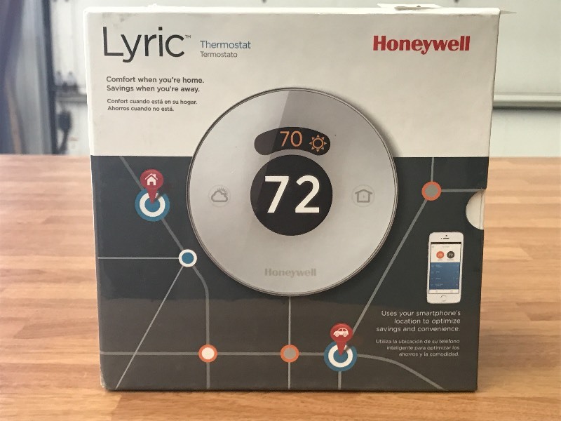 lot 12 image: New Honeywell Lyric Smart Thermosta...