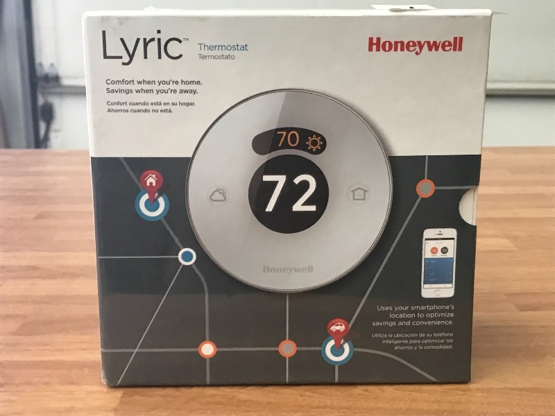 lot 14 image: New Honeywell Lyric Smart Thermosta...
