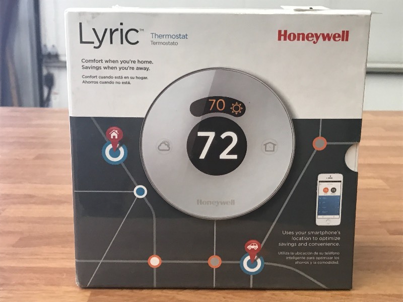 lot 15 image: New Honeywell Lyric Smart Thermosta...