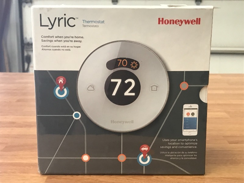 lot 16 image: New Honeywell Lyric Smart Thermosta...