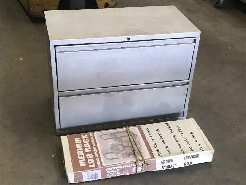 lot 33 image: Lot Of (1) 2-Drawer Lateral File Ca...
