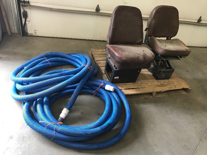 lot 100 image: Lot Of (2) Steel-Framed Truck Buck...