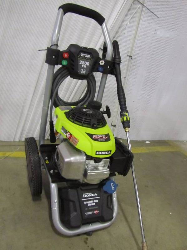 lot 10 image: 2800-PSI 2.3-GPM Honda Power Control Gas Pressure Washer