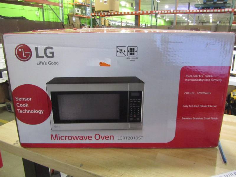 lot 48 image: LG Electronics 2.0 cu. ft. Countertop Microwave in Stainless Steel