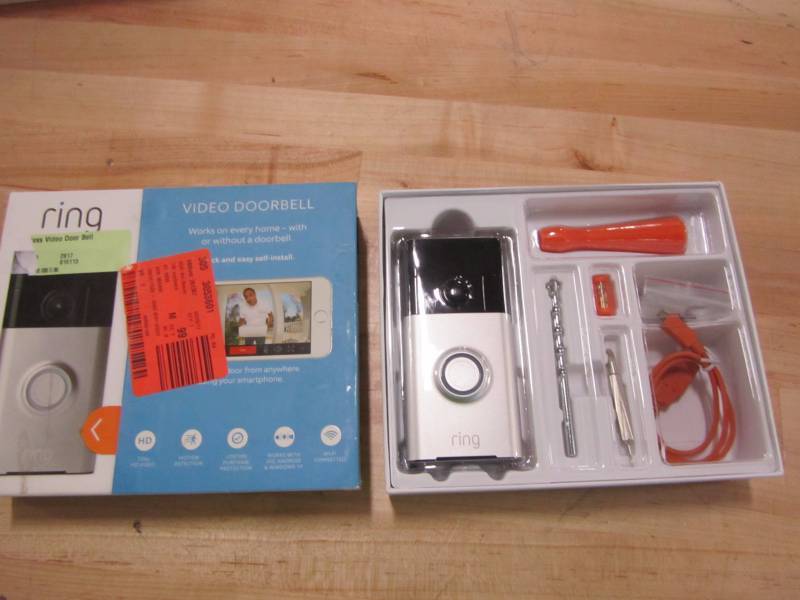 lot 101 image: Ring Wireless Video Door Bell