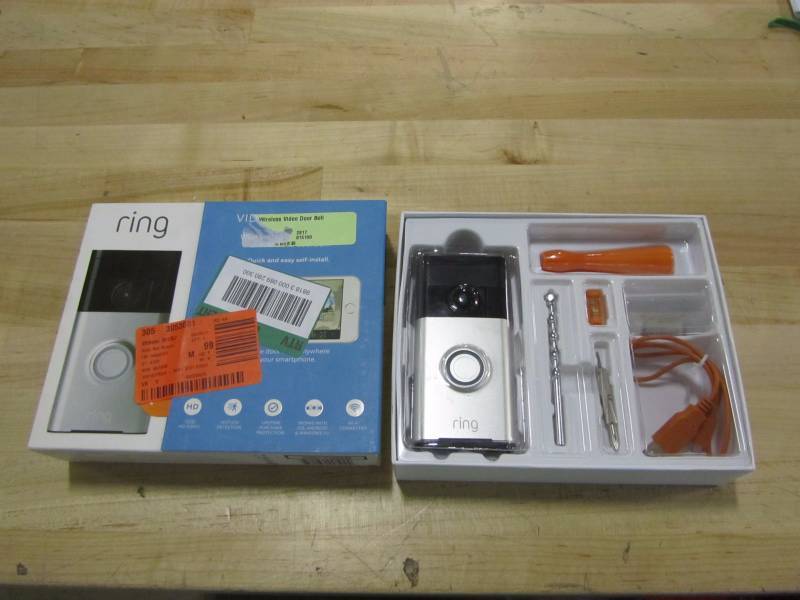 lot 102 image: Ring Wireless Video Door Bell