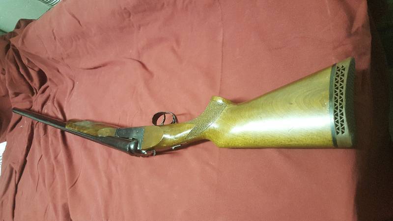 lot 3 image: Zabala 10 Guage Double Barrel Side By Side Shot Gun