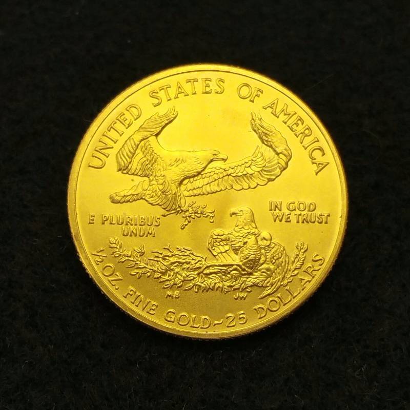2001 12 oz Gold Eagle $25 Coin