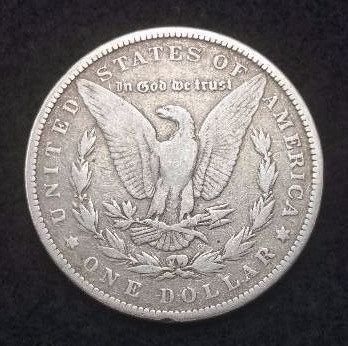 1883 P Morgan Silver Dollar