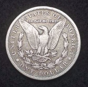 1884 P Morgan Silver Dollar