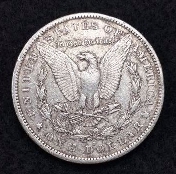 1890 S Morgan Silver Dollar