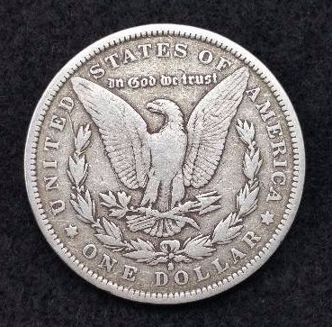 1890 S Morgan Silver Dollar
