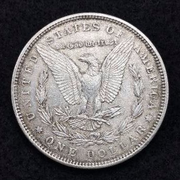 1890 P Morgan Silver Dollar