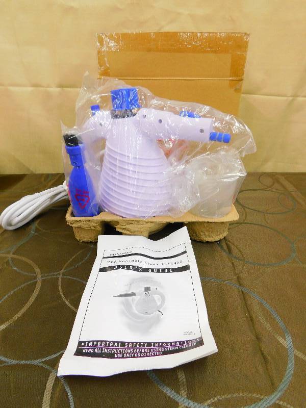 lot 419 image: PORTABLE STEAM CLEANER