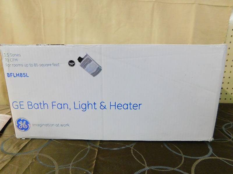 lot 434 image: GE BATH FAN, LIGHT & HEATER
