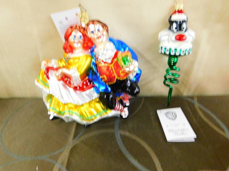 lot 500 image: CHRISTOPHER RADKO HOLIDAY ORNAMENTS