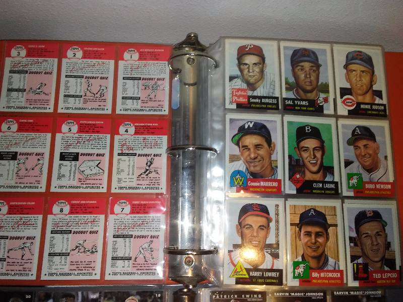 lot 16 image: Baseball and Basketball Card Collection