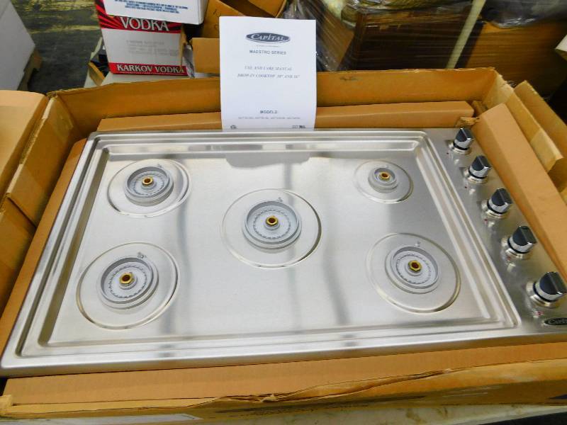 lot 1 image: CAPITOL 36 GAS COOK TOP
