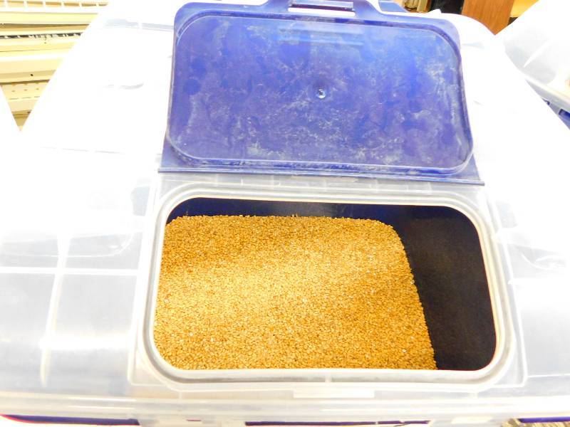 lot 46 image: TUB WITH MALT