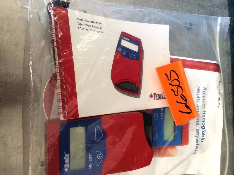 lot 29 image: Retails New $900 - HemoCue Hb 201 Hemoglobin Testing System - Like New Condition
