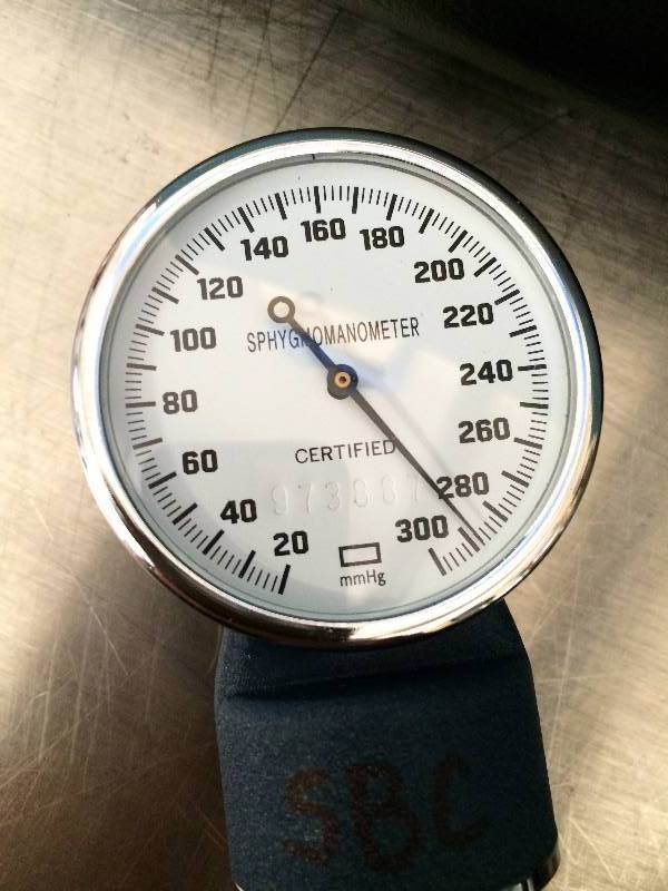 lot 31 image: Mabis Precision Aneroid Sphygmomanometer with Large Case