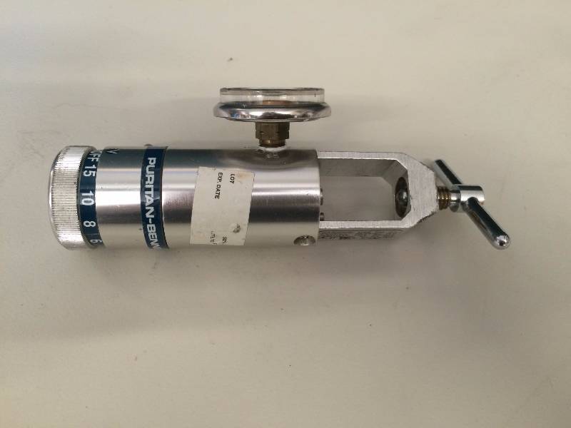 lot 43 image: Puritan-Bennett Oxygen Regulator Model 777431